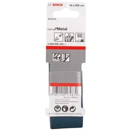 Bosch Schleifband X450 Expert for Metal 40 x 305 mm 3 Stück
