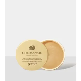 Petitfee Gold Snail Hydrogel Eye Patch – Augenpatches für glatte Haut 60ks/84g
