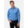 RUSTY NEAL Langarmhemd Blau / Grau 5XL
