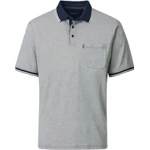 CasaModa Polo-Shirt Print grün XL
