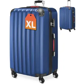 monzana Baseline 4-Rollen 70 cm / 90 l blau
