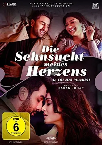 Die Sehnsucht meines Herzens - Ae Dil Hai Mushkil (Erstauflage mit Poster) (Neu differenzbesteuert)