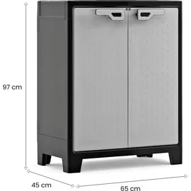 KETER Titan Schwarz und grau, 100 cm, - Schwarz