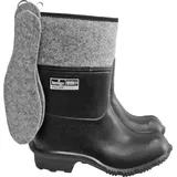 Lemigo Filzschuhe Schwarz 42
