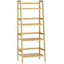 CASARIA Standregal 123 x 48 x 32 cm Braun
