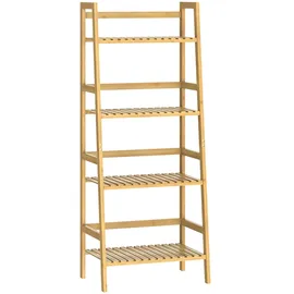 CASARIA Standregal 123 x 48 x 32 cm Braun