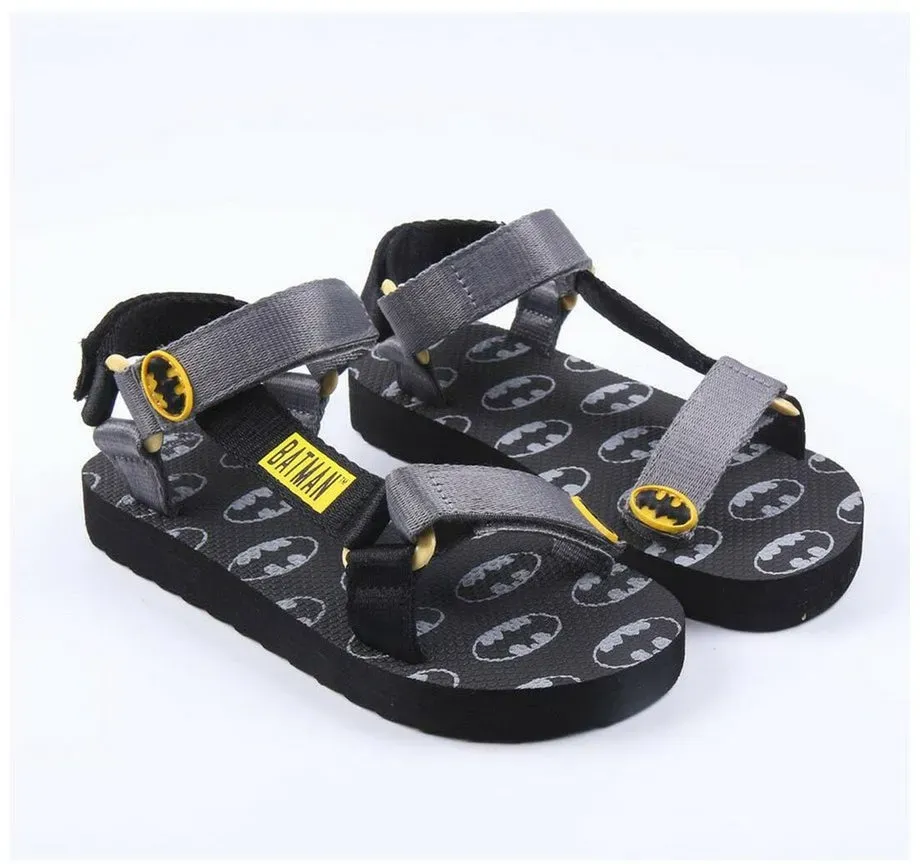 Kinder sandalen Batman Schwarz