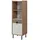 JV Möbel Kinderregal Hochschrank 41 x 150 x 47 cm Holz braun