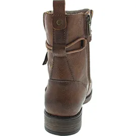 Mustang Damen Stiefelette modischer Boot-Stil 15M0052001, Größe:37 EU, Farbe:Braun - 37