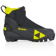 Fischer XJ Sprint Junior Langlaufskischuhe Schwarz/Gelb 31