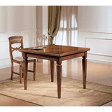 Xlmoebel Esstisch Neue massive Esstische aus braunem Holz in quadratischer Form (1-St., Esstisch), Hergestellt in Europa braun