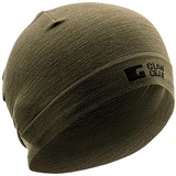 Clawgear Merino Seamless Beanie steingrau oliv, Größe S/M