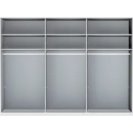 Wiemann Drehtürenschrank Monaco 295,2 x 216 x 58 cm Braun/Weiß
