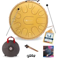 Sonodrum Zungentrommel "Premium" C - Dur in Gold -