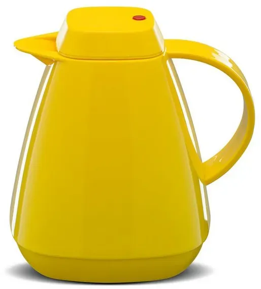 rotpunkt isolierkanne gelb