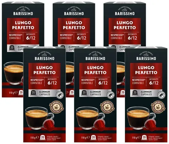 Kaffeekapseln Lungo Perfetto 6 x 110 g