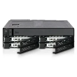 ICY Dock MB604SPO-B Hard Drive Backplane Schwarz,