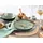 CreaTable Jawa Tafelservice 12-tlg. grün