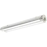 Pracht LED-Feuchtraumleuchte 2 weiß Stahl