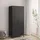 [en.casa] Kleiderschrank Seinäjoki 76 x 180 x 50 cm Schwarz