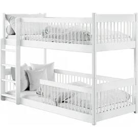 Kids Collective Etagenbett 80 x 180 cm Kiefer massiv weiß