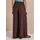 Cecil Stoffhose CECIL, Damen, Gr. XL Länge 32, braun cacao, Stoff, 100% Viskose, unifarben, Loose Fit, lang, Hosen Stoffhose, mit Elastikbund