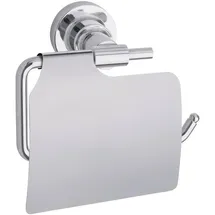 Tesa Toilettenpapierhalter Luup mit Deckel Verchromt