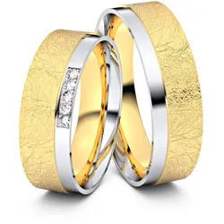 Trauringe Stuttgart 585er Gelb-/Weiflgold - 3867
