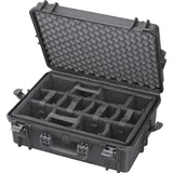 MAX PRODUCTS MAX505-CAM Universal Werkzeugkoffer unbestückt schwarz 555 x 428 x 194 mm