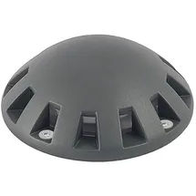 LINDBY Außenleuchte Aluminium IP67 10 W 1-flammig schwarz