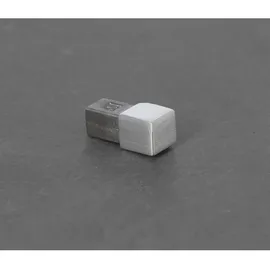 Btec Außenecke für Fliesenschiene, Fliesenprofil, Quadratprofil, Edelstahl V2A gebürstet, 11 mm Höhe
