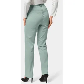 GOLDNER Satin-Baumwollhose Schlupfhose Mintgrün 50
