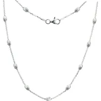 SilberDream Halskette Typhoon Silber 925 Sterling Silber 45cm