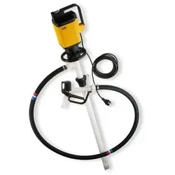 Elektrische Fasspumpe für aggressive Säuren, 1200 mm Tauchtiefe