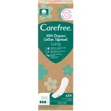 Carefree Organic Long Slipeinlagen 10 x 24 St.
