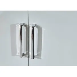 Rauch Drehtürenschrank »Kleiderschrank Schrank Garderobe Garderobenschrank HOMBURG«, in 2 Breiten mit moderner Hochglanzfront MADE IN GERMANY weiß