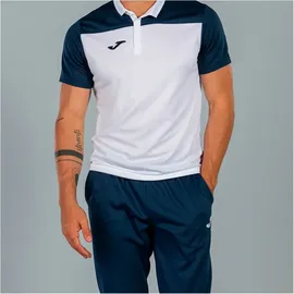 Joma Combi Poloshirt Marineblau/Weiß XL