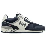HELLY HANSEN für Herren. 11994 Anakin navy Leder Turnschuhe (41), Wohnung, Schnürsenkel, Lässig, Marine