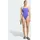 adidas Badeanzug 3-Streifen Tie Back Lila 38