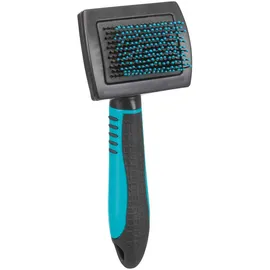 Trixie Softbürste Kunststoff 7 × 16 cm Schwarz/Blau