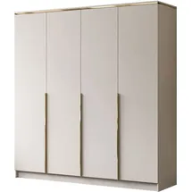 lookway Kleiderschrank AURORA 4D 200 x 213 x 57 cm Beige