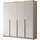 lookway Kleiderschrank AURORA 4D 200 x 213 x 57 cm Beige