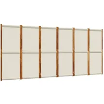 vidaXL Paravent Hellgrau 420x180 cm