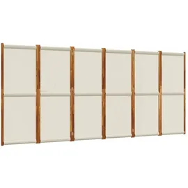vidaXL Paravent Hellgrau 420x180 cm
