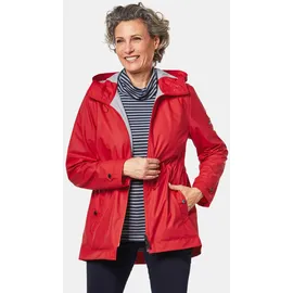 GOLDNER Regenmantel Damen Rot 44