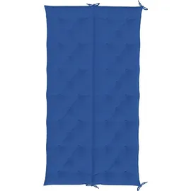 vidaXL Bankauflage 200 x 50 x 7 cm blau 2 St.