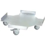 Wagner design Pflanzenroller GH 7010 Ø 38 cm x 10 cm Silber