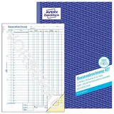 Avery Zweckform Formularbuch Kassenabrechnung A4 Gelb/Weiß