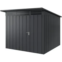 hörmann stauraumsysteme Juno Gerätehaus 2,62 x 2,62 m Anthrazitgrau