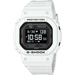 Smartwatch CASIO G-SHOCK, weiß, Smartwatches, Solaruhr, Armbanduhr, Damen, Herren, Schrittzähler, Timer